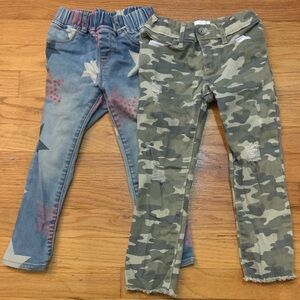 Lot bundle set toddler girl 4T pants